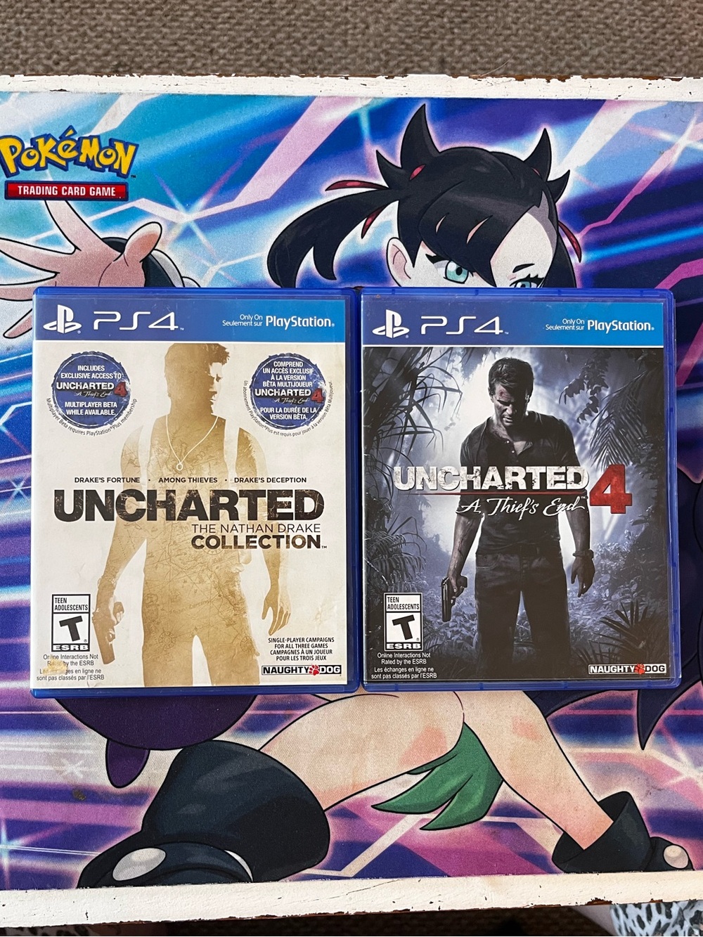 Uncharted Collection & Uncharted 4 PS4 Games